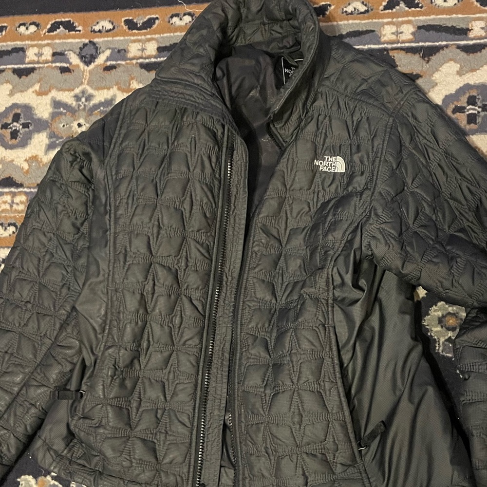 North face womens quilted coat